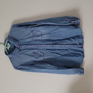 2/$15 Denim Button Down